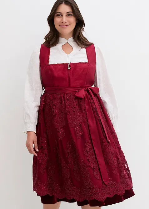Dirndl à tablier brodé (ens. 2 pces), bonprix