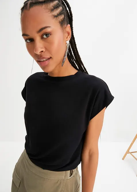 T-shirt en viscose douce, bonprix