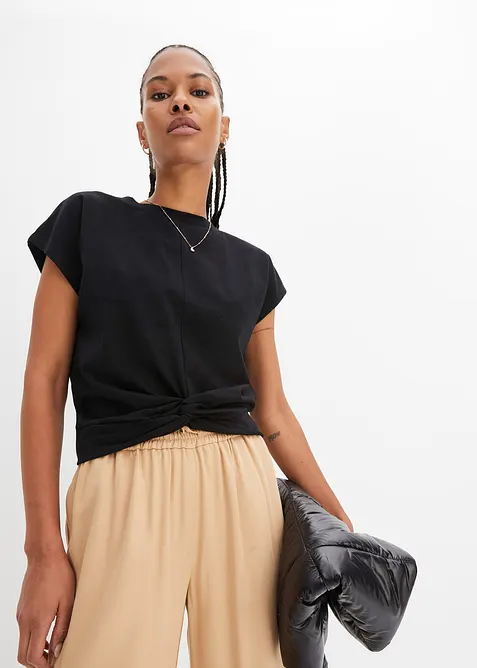 T-shirt court 100% coton, bonprix