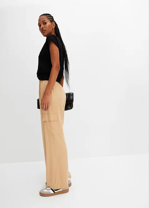 T-shirt court 100% coton, bonprix