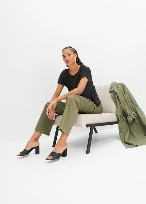 T-shirt à fronces, bonprix