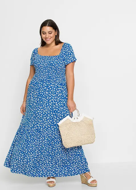 Robe longue en viscose extensible, bonprix