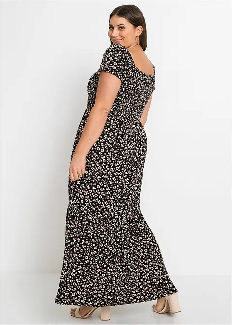 Robe longue en viscose extensible, bonprix