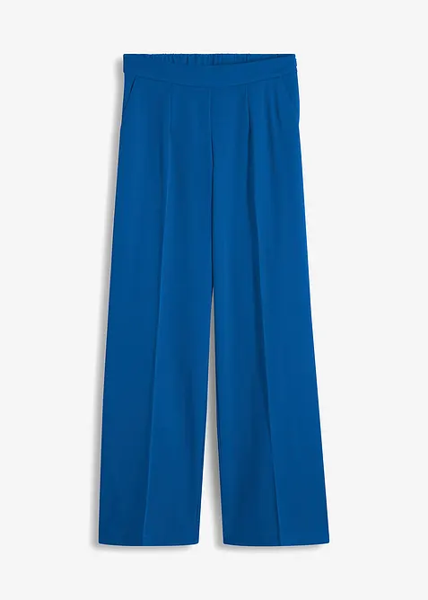 Pantalon large &agrave; pinces, bonprix