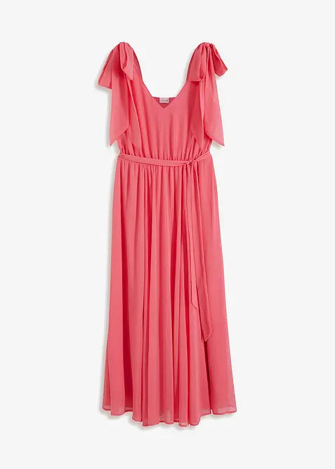 Robe en mousseline nouée sur les épaules, bonprix