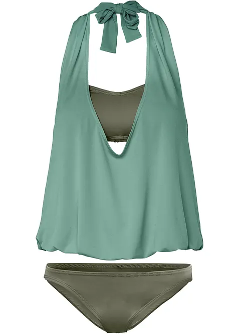 Tankini (ens. 3 pces), bonprix