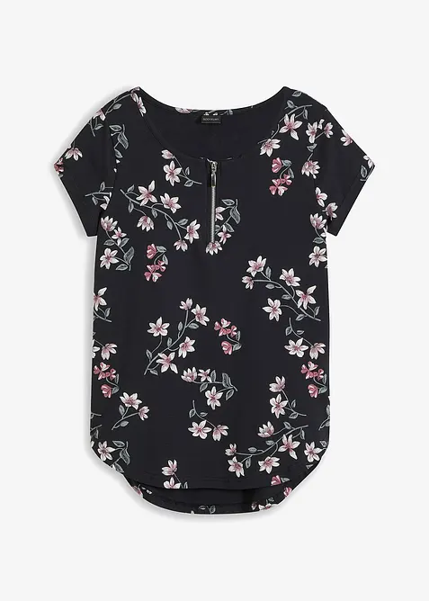 T-shirt oversize en coton extensible, bonprix