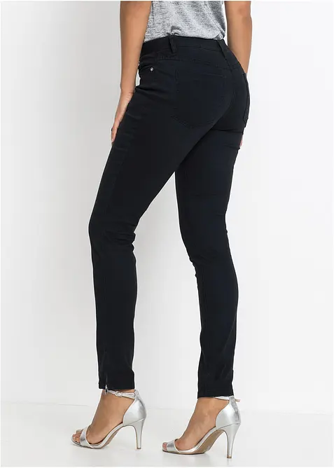 Jean skinny taille mi-haute, raccourci, bonprix
