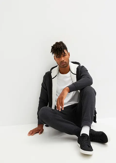 Gilet thermique en molleton doublé sherpa, bonprix