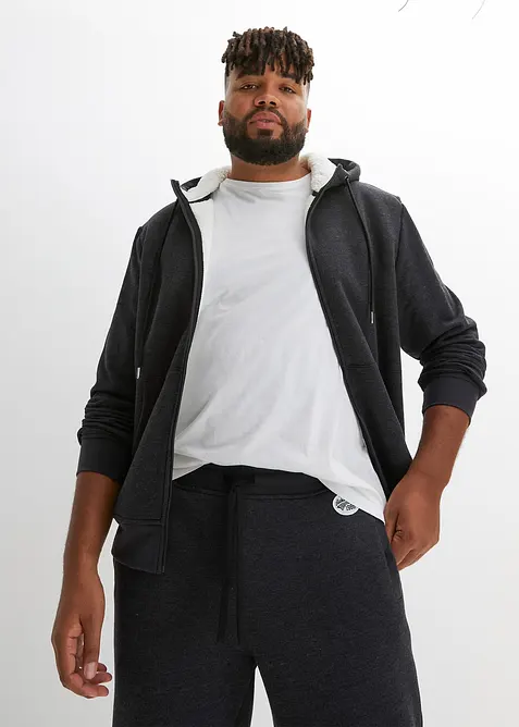 Gilet thermique en molleton doublé sherpa, bonprix