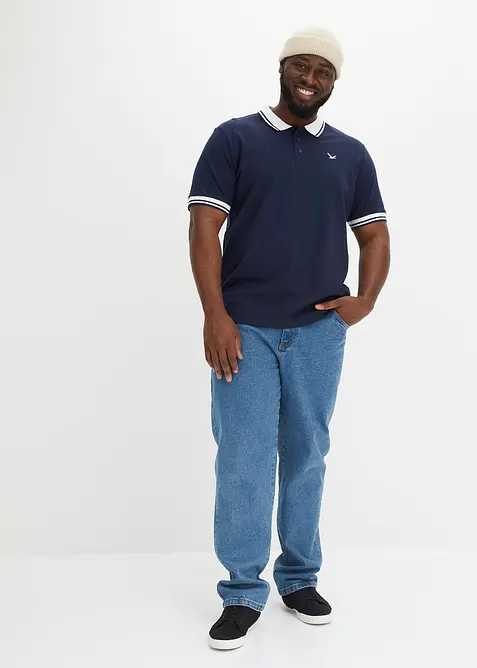 Polo en maille piquée 100% coton, bonprix