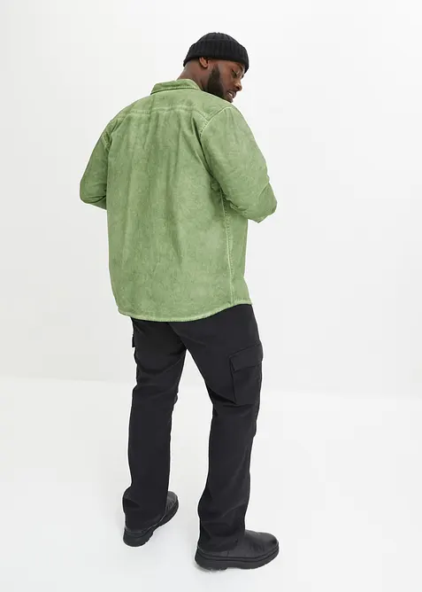 Chemise aspect délavé, 100% coton, bonprix