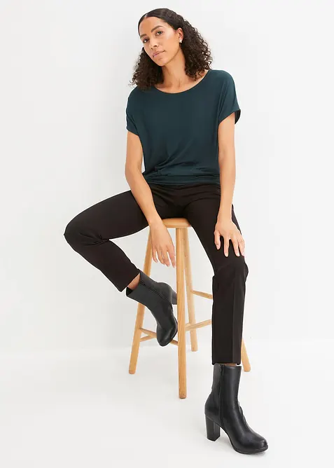 T-shirt doux en viscose extensible, bonprix