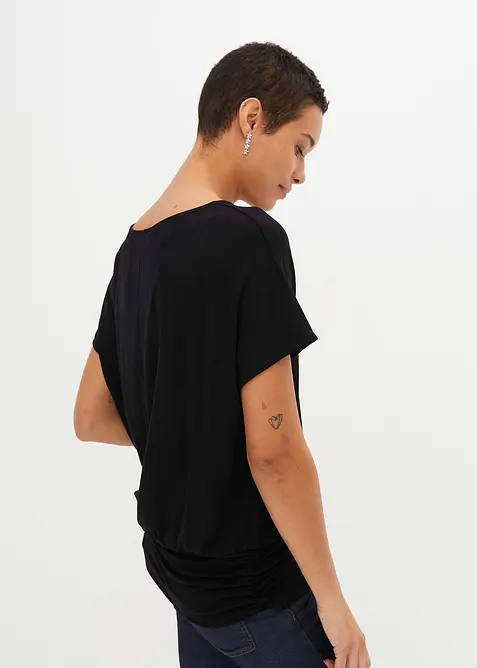 T-shirt doux en viscose extensible, bonprix