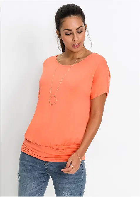 T-shirt doux en viscose extensible, bonprix