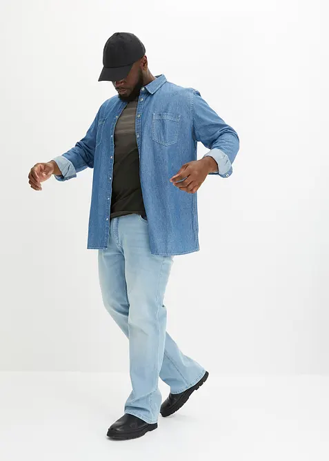 T-shirt 100% coton, Slim Fit, bonprix