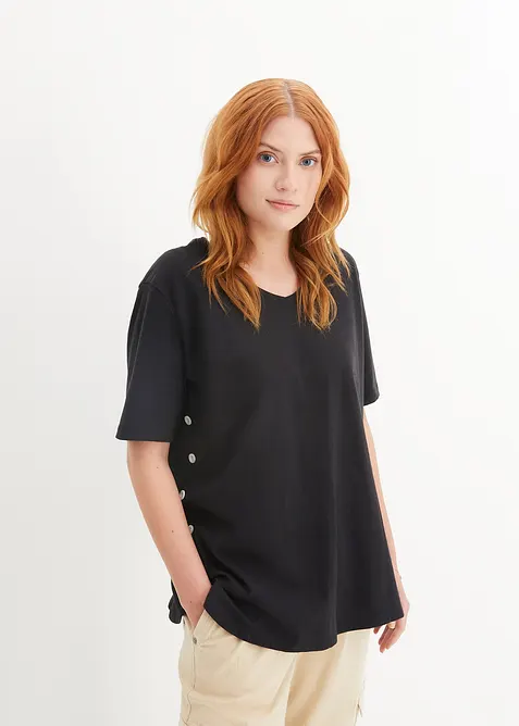 T-shirt ample en coton, bonprix