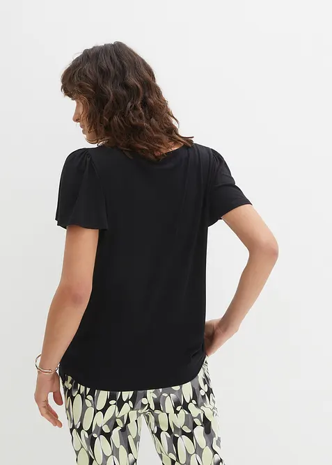 T-shirt boutonné, bonprix