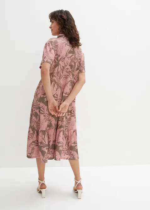 Robe polo en jersey, bonprix