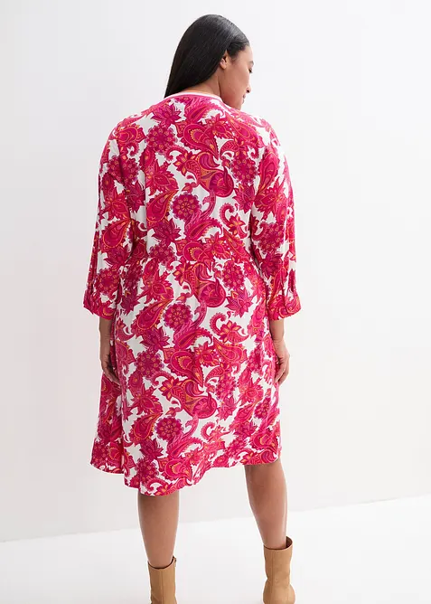 Robe-chemise en viscose fluide, bonprix