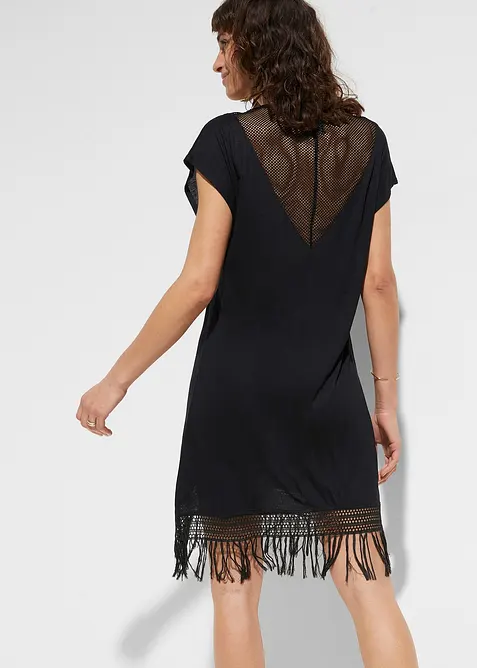 Robe de plage transparente en viscose, bonprix