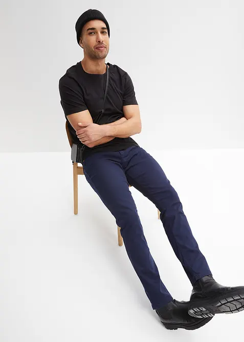 Pantalon extensible regular, droit, bonprix