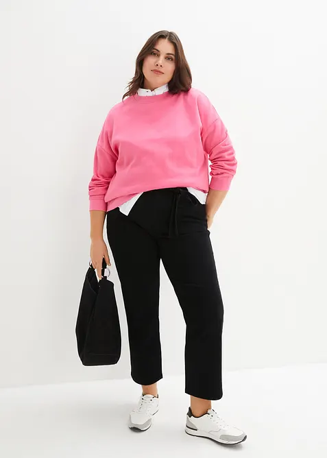 Sweat oversize 100% coton, bonprix