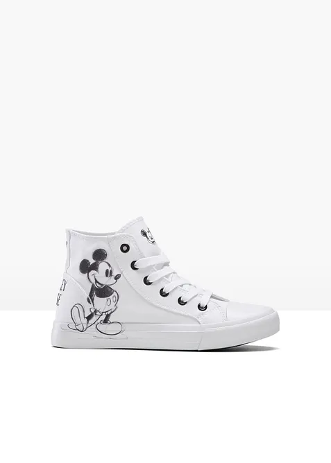 Sneakers montantes Disney Mickey Mouse en toile, Disney
