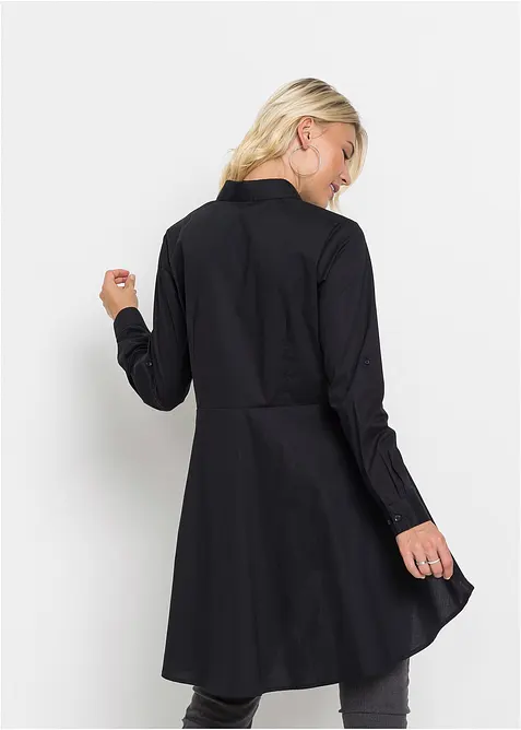 Chemisier long avec volant, bonprix