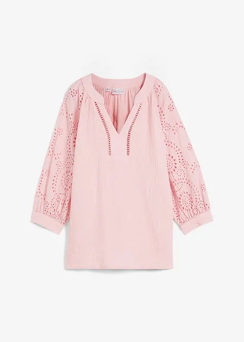 Tunique aérienne en gaze de coton, bonprix