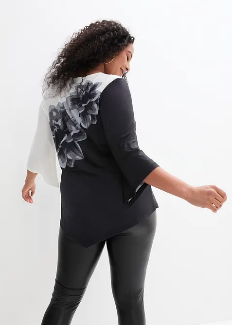 Tunique en jersey imprim&eacute;, bonprix