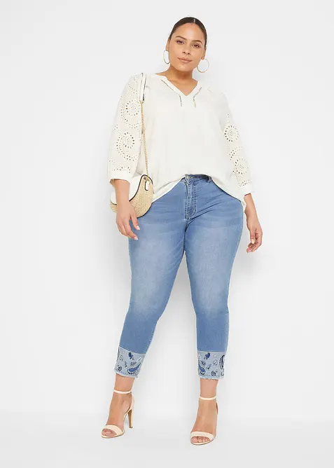 Tunique aérienne en gaze de coton, bonprix