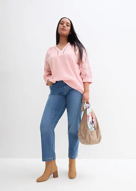 Tunique aérienne en gaze de coton, bonprix