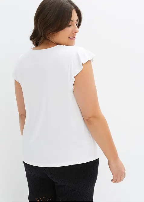 T-shirt en viscose extensible, bonprix
