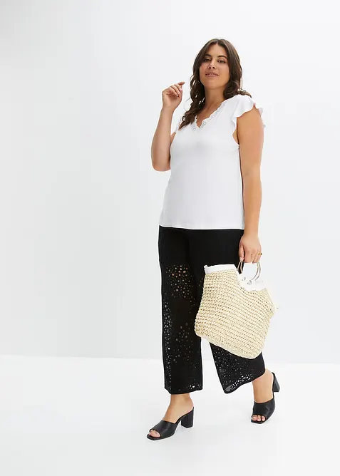 T-shirt en viscose extensible, bonprix