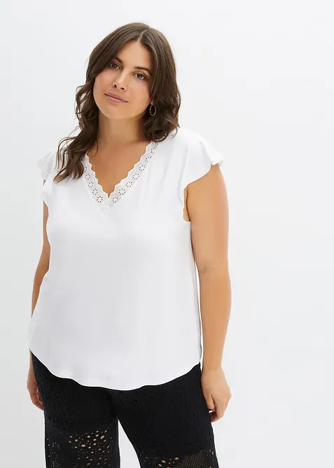 T-shirt en viscose extensible, bonprix