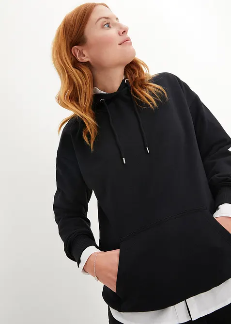 Sweat &agrave; capuche oversize, bonprix