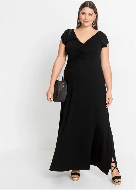 Robe longue en viscose mélangée, bonprix