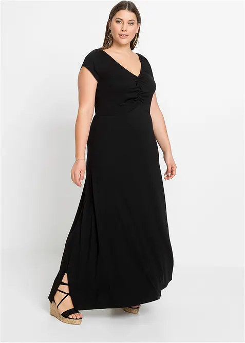 Robe longue en viscose mélangée, bonprix