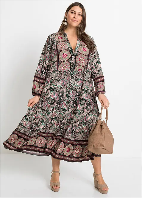 Robe-tunique imprim&eacute;e, bonprix