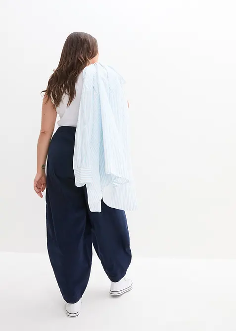 Pantalon en twill de coton extensible, bonprix