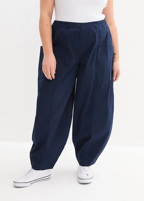 Pantalon en twill de coton extensible, bonprix