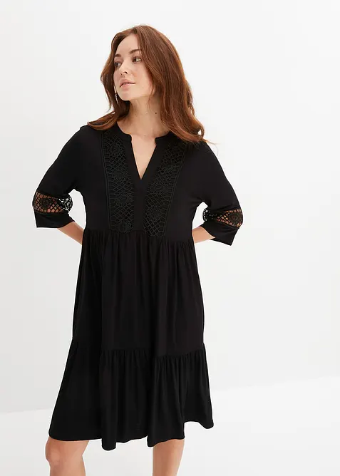 Robe-tunique en viscose douce, bonprix