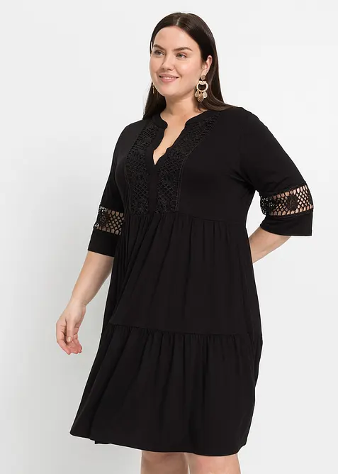 Robe-tunique en viscose douce, bonprix