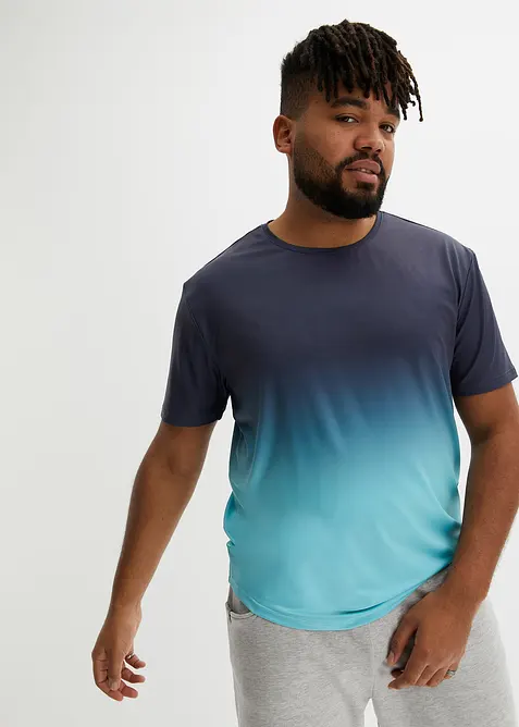 T-shirt technique avec imprimé en dégradé, bonprix