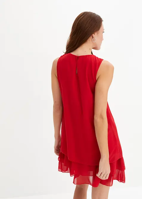 Robe en chiffon en polyester recycl&eacute;, bonprix