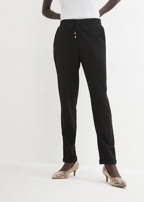 Pantalon jogger en viscose mélangée, bonprix