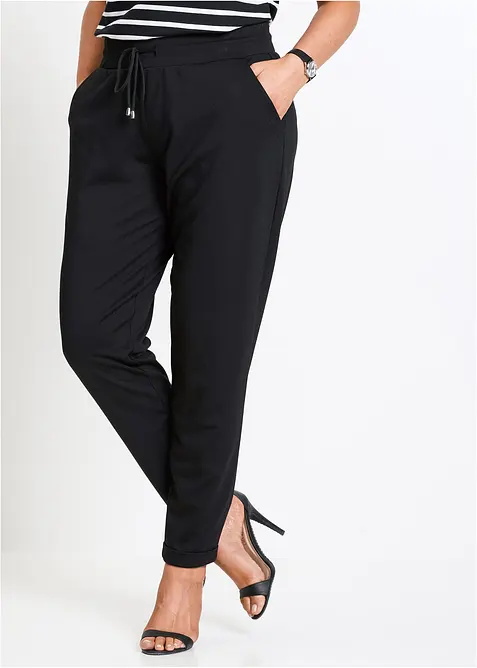 Pantalon jogger en viscose mélangée, bonprix