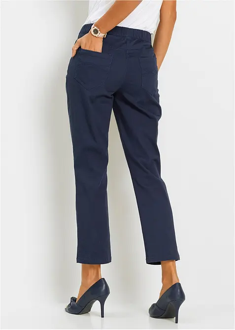 Pantalon 7/8 à taille élastiquée, bonprix