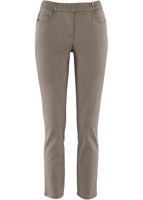 Pantalon 7/8 &agrave; taille &eacute;lastiqu&eacute;e, bonprix